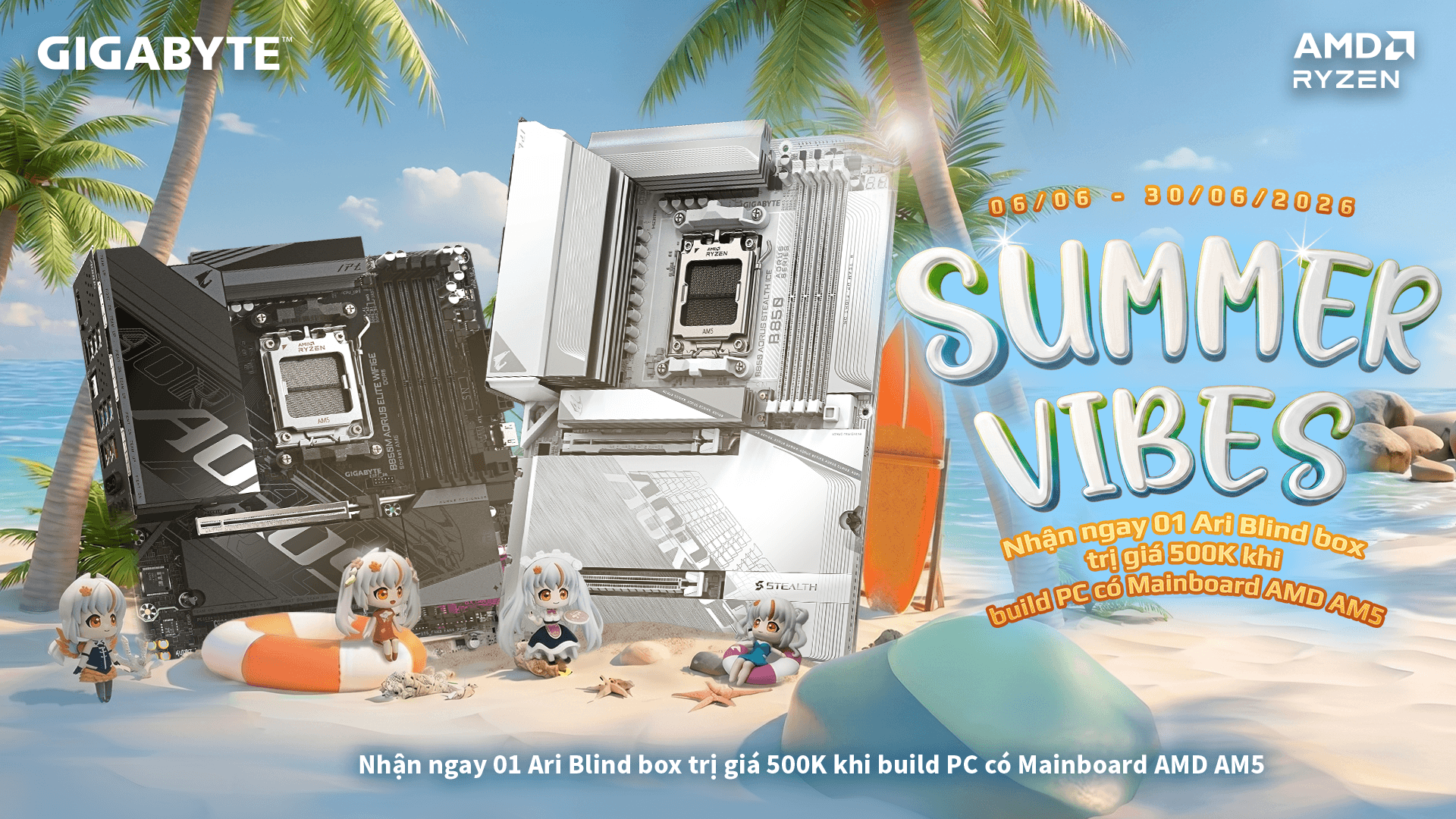 GIGABYTE AMD Summer Vibes